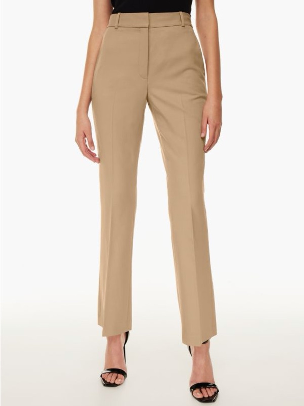 Aritzia Babaton Publish Pant in Gold Camel